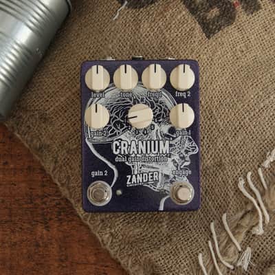 Zander Circuitry Cranium Dual Gain Distortion Overdrive Electric Guitar Effects Pedal RAT image 1