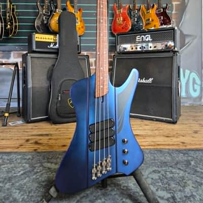 Dingwall D-Roc Standard Matte Blue-To-Purple Colorshift Multi-Scale Electric Bass image 1