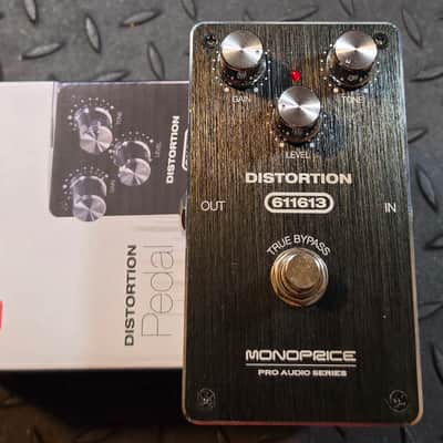 Monoprice Distortion Pedal Pro Audio Series 611613 Black image 2
