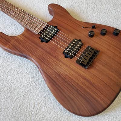 Suhr Classic Custom  Koa with Solid Pau Ferro Neck image 6