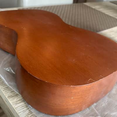 DIY Vintage Baritone ukulele Mahogany body Harmony Kay new old stock image 12