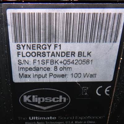 Klipsch synergy F1 tower speakers image 5