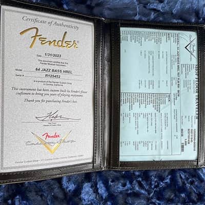 Fender Custom Shop '64 Jazz Bass Relic image 13