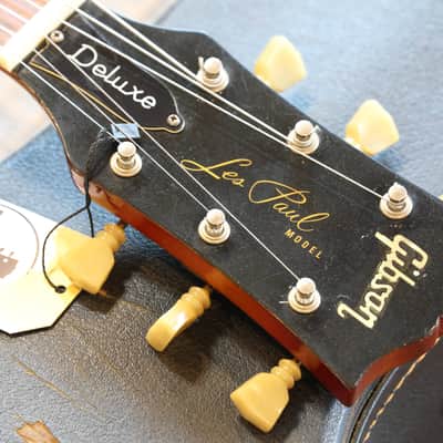 Vintage! 1974 Gibson Les Paul Deluxe Electric Guitar Cherry Sunburst w/ Mini Humbuckers + OHSC image 11