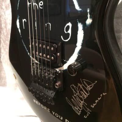 SIGNED Horror Movie Guitar Memorabilia The Ring Movie Graphic SAMARA Kelly Stables San Dimas PROOF image 13