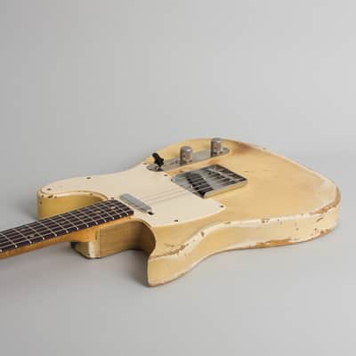 Fender Telecaster Owned and Used by Mike Bloomfield Solid Body Electric Guitar (1963), ser. #L11155, brown tolex hard shell case. image 7