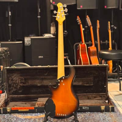 Lakland USA Classic 55-Dual J  5-String Bass Rosewood Fretboard Sunburst finish image 14