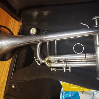 Bach Stradivarius 180S37 Silver Trumpet--Serviced, Chem Cleaned! image 8