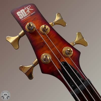 Ibanez SR800 Aged Whiskey Burst Flat 2016 - 4-String Bass - Very Good+ Condition image 10