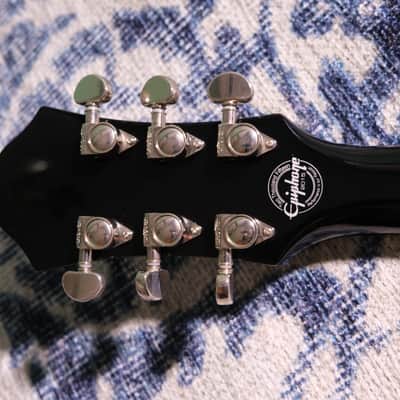 Epiphone Gary Clark Jr. Signature "Blak & Blu" Casino 2015 - 2019 - Black & Blu image 6