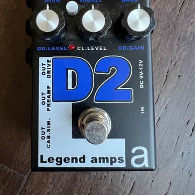 ギター AMT Legend amps D2 AMT D2 — 2 channels guitar preamp/distortion pedal (Diezel) (w/o