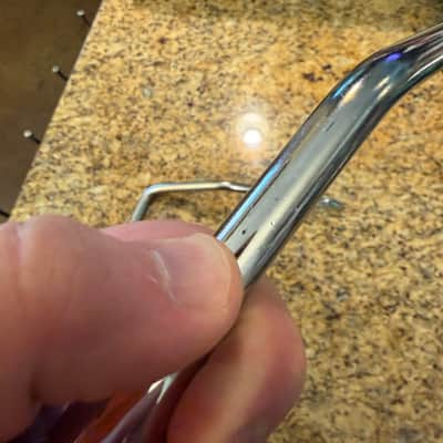 Ayotte Gull Wing Bass Drum Spurs 1994 - Chrome image 3