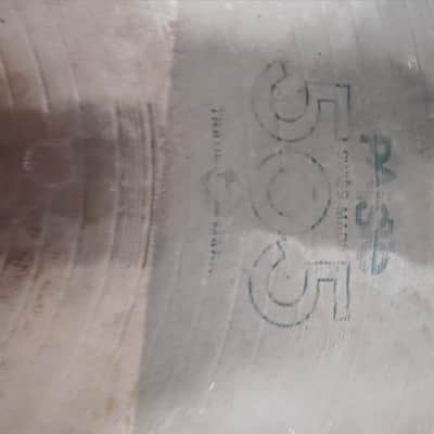 Paiste 505 18” Green Label Ride Cymbal image 3