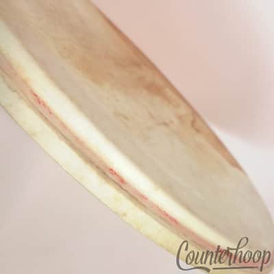 *Leedy 12" Calf Skin Ride Tom Drum Head Calfskin Thick Batter USA Vintage 20s* image 2