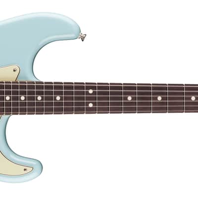 Fender Limited Edition American Professional Classic Stratocaster featuring the Fender Silent System, Rosewood Fingerboard, Daphne Blue image 1