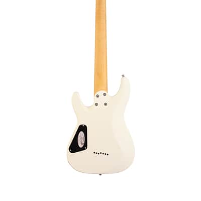 Schecter C7 Deluxe Electric Guitar Satin White image 5