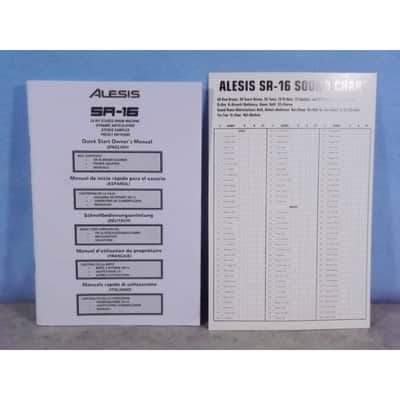 Alesis SR-16 Drum Machine (24 BIT) image 12