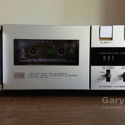 Akai CS-F21 2-Head Cassette Tape Deck With Dolby Noise Reduction Made in Japan 1982 image 3