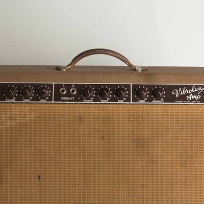 Fender  Vibrolux 6G11A Tube Amplifier (1962), ser. #01935. image 5