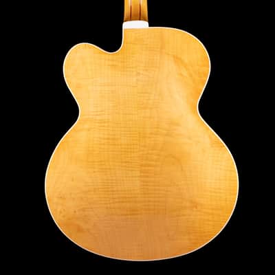 Heritage Eagle Classic Hollow Antique Natural Electric Guitar with Case image 12