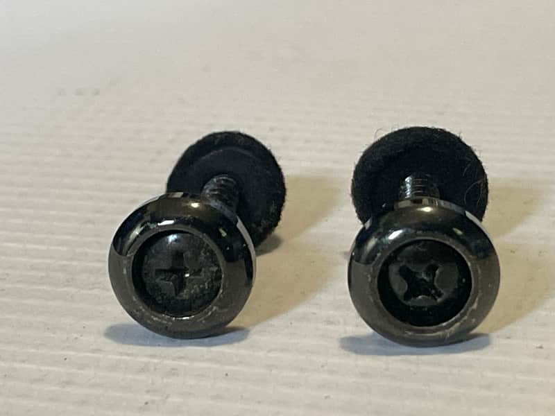 2000's Era Korean Ibanez RG350DX RG & S Series Black Strap Buttons image 1