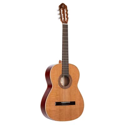 Ortega R200SN Traditional Series Cedar Top Mahogany Neck Nylon 6-String Classical Acoustic Guitar w/Gig Bag image 2