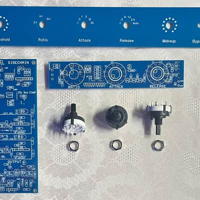 Stereo Bus Compressor PCB Set+Faceplate+Rotary Switch image 1