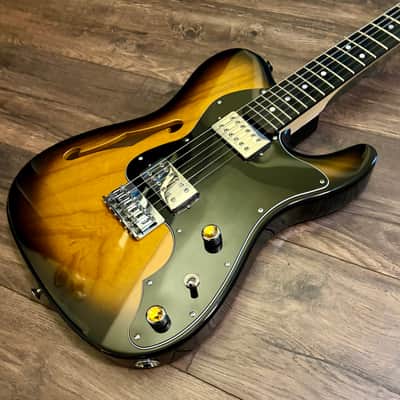 Warmoth  Telecaster Thinline + New Gig Bag image 1