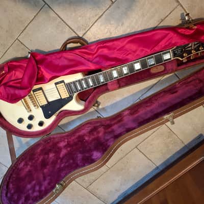 Gibson  Gibson Les Paul Custom Cl White (metà anni '90) - Classic White lucido image 2
