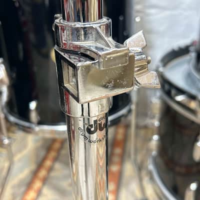 DW Double Tom Stand (BC-U-2184) 90's - chrome image 11