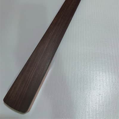 30inch 20fret Rosewood Short Scale Fretless Roasted Flame Maple Bass guitar neck heel width :56.5-57.5mm. image 4
