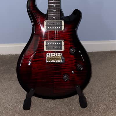 PRS Custom 24 Piezo - Fire Smokeburst image 4