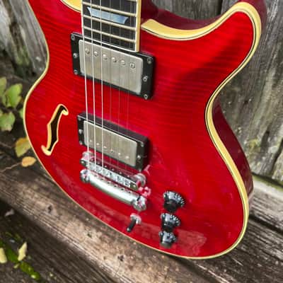Rare Hamer Artist Sterling Silver Edition 25th Anniversary 1999 #11 of 25 Trans Red OHSC image 4