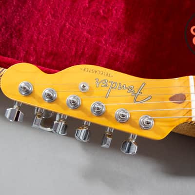 2012 Fender MIJ Japan TL52-SPL ’52 Telecaster Keith Richards Micawber Blonde w/ Tweed HSC image 3