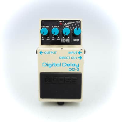 Boss DD-3 Digital Delay 1991 Made in Japan Blue Label Guitar Effect Pedal BD13908 image 2