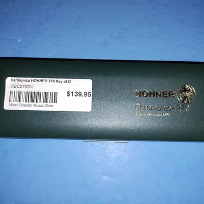 Hohner Chromonica 270/48 Harmonica in Key of D - Chrome image 3