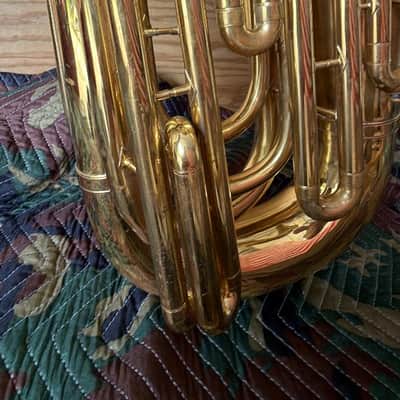 Conn 10J Tuba 1962 - Brass Lacquer image 4