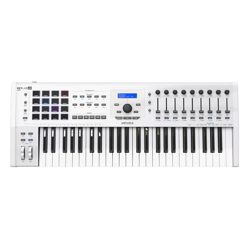Arturia KeyLab MKII 49 - Professional MIDI Controller and Software - White image 1
