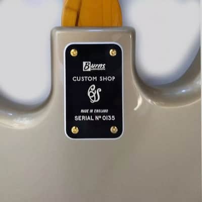 Burns COLLECTOR GRADE BISON BASS- Custom Shop - Scroll -LONDON-MAGAZINE FEATURE! image 8