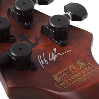 Schecter C-1 Rob Scallon - Satin Dark Roast (901) image 9
