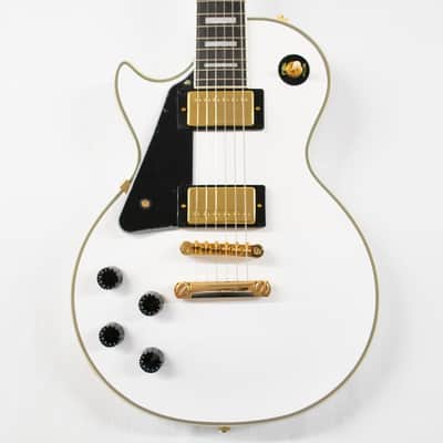 Epiphone Les Paul Custom Left-handed Electric Guitar - Alpine White image 1