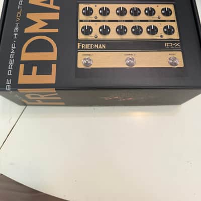 Friedman IR-X Dual Tube Preamp 2023 - Present - Gold / Black image 1