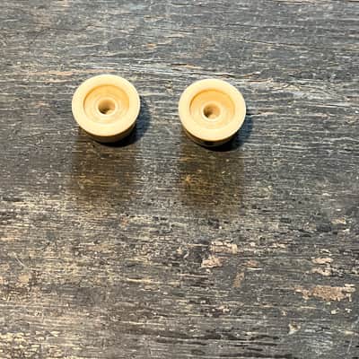 Unknown vinatge bakelite knobs 50's 60's - Creme image 2