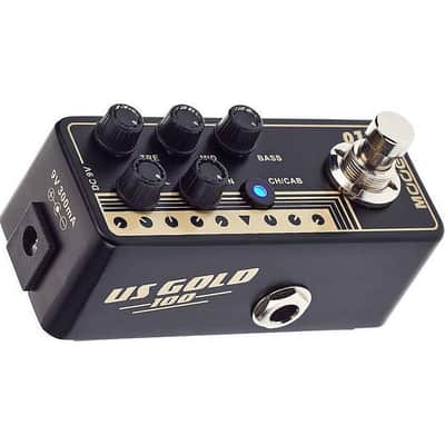 Mooer US GOLD 100 British-Style Dual Channel Preamp Pedal 012 image 5