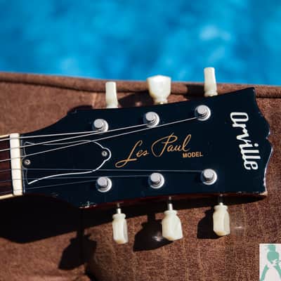 1995 Orville Licensed by Gibson LPS Les Paul Standard - Upgraded Gibson Burst Bucker 3 & '57 Classic Pickups - Made in Japan Pro Set Up w Perfect Frets/Action/Intonation image 2