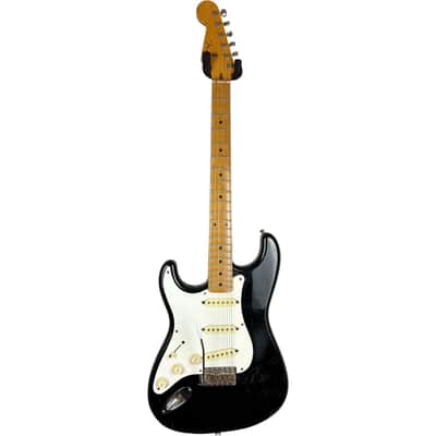 Fender Japan 57 Reissue Stratocaster ST-57L Lefthand 1993-1994 - Black image 3