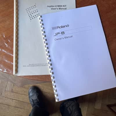 Roland Jupiter-8 manual - kit midi encore