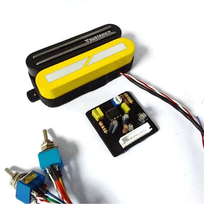 Veyz Guitar Sustainer Pickup - Dual Rail Split Humbucker Version | 3 Mode Sustainer Features | Not Sustainiac Stealth Pro | image 9