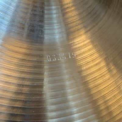 Vintage Paiste 22" Formula 602 Medium Ride 1972 - 1980 image 4