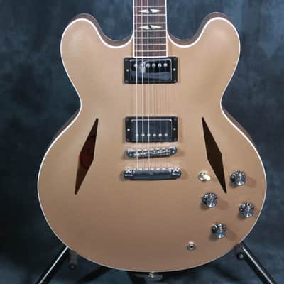 Gibson Memphis DG 335 Dave Grohl Signature Gold Electric Guitar image 2